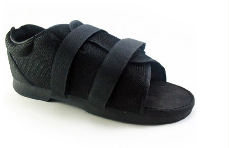 Post-Op Shoe Medium Female Classic Black HD-PO-CL3