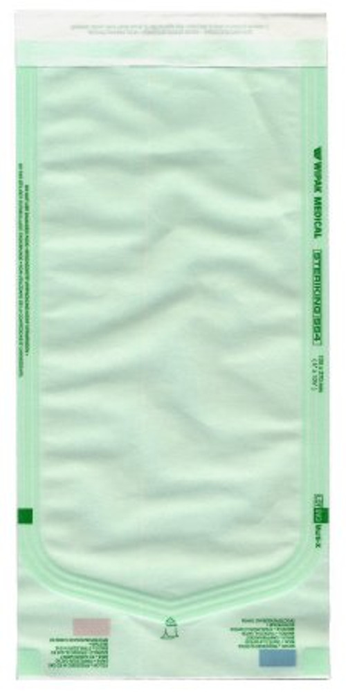 Sterilization Pouch Steriking Ethylene Oxide EO Gas / Steam 7-1/2 X 13 Inch Transparent / White Self Seal Paper / Film SS-T5A