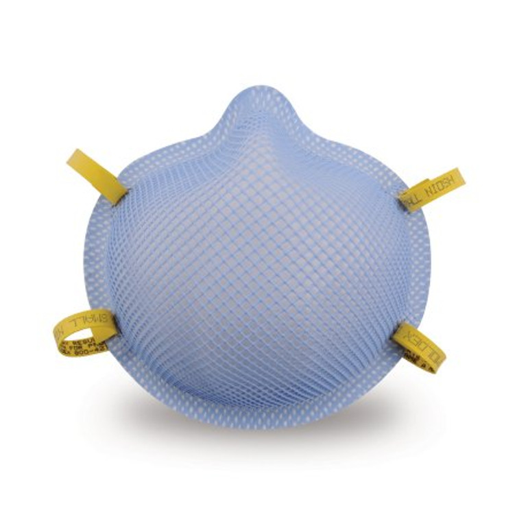 Particulate Respirator / Surgical Mask Moldex Medical N95 Cup Elastic Strap X-Small Blue NonSterile ASTM Level 3 Adult 1510