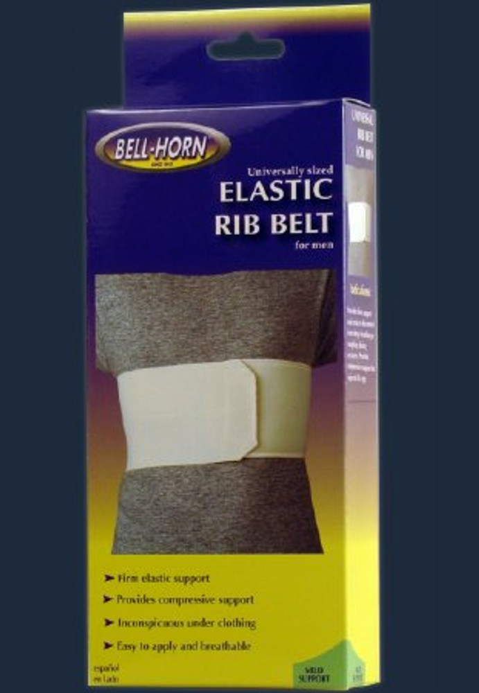 Rib Belt DonJoy Contact Closure 28 to 50 Inch Waist Circumference 6 Inch Adult BH89050 Each/1