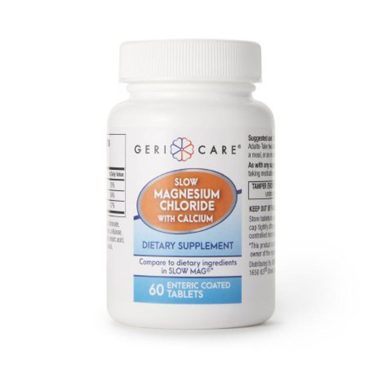 Mineral Supplement Geri-Care Magnesium 140 mg Strength Tablet 60 per Bottle 635-06-GCP
