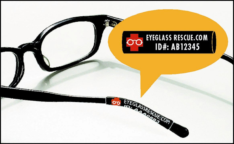 Identification and Protection Eyeglass Sleeves 1001 Kit/1