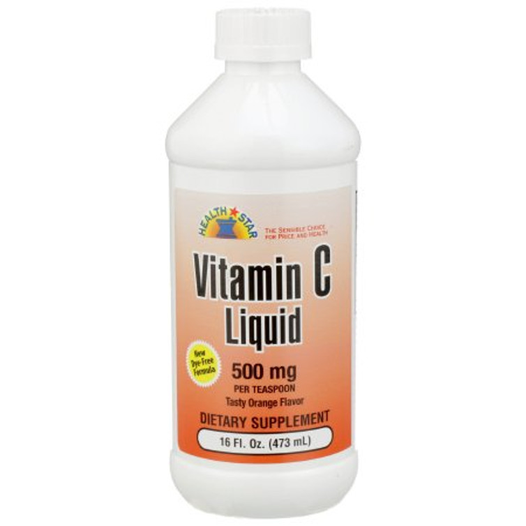 Vitamin C Supplement Geri-Care Ascorbic Acid 500 mg Strength Liquid 16 oz. Q842-16-GCP Each/1