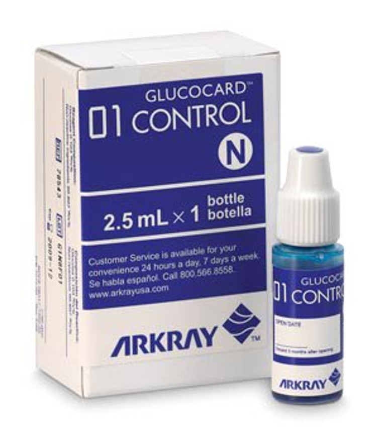 Control Blood Glucose Normal Level / High Level 740006 Box/1