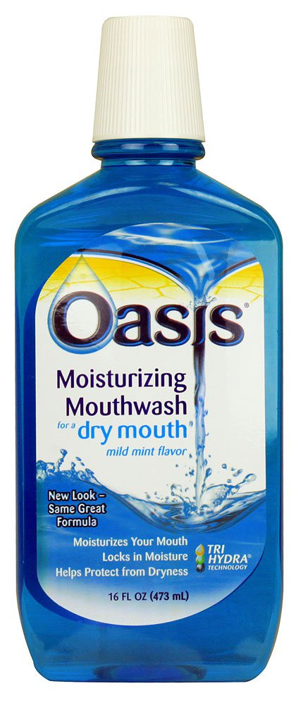 Mouth Moisturizer Oasis 16 oz. Liquid 89866900200 Each/1