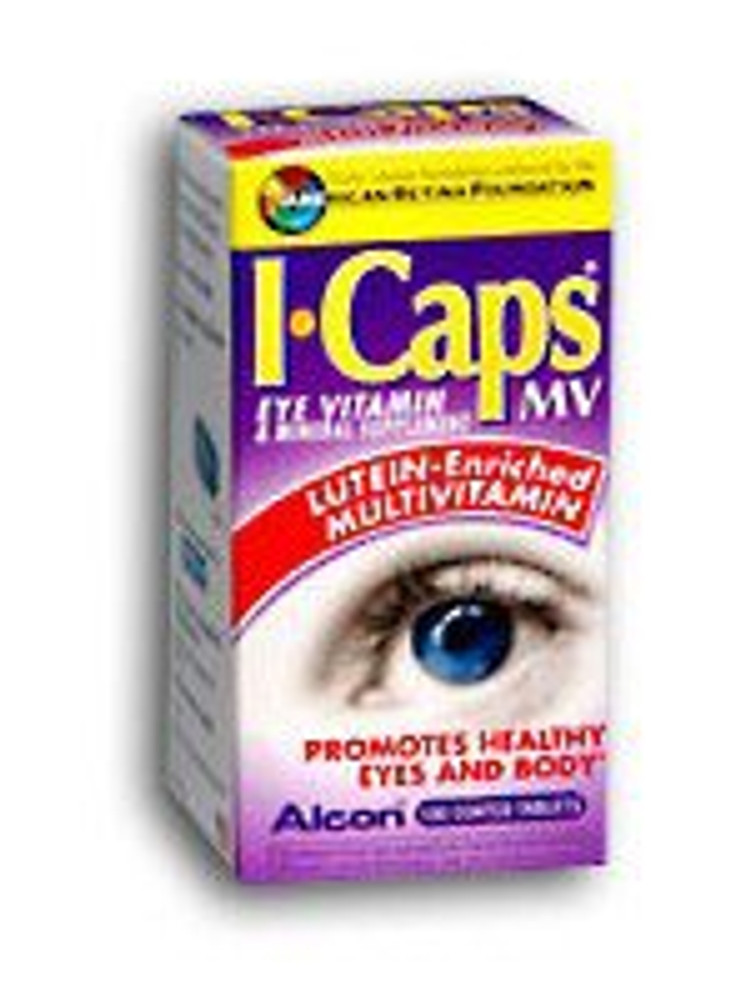 Multivitamin Supplement ICaps MV Ascorbic Acid / Vitamin D 200 IU - 256 mg Strength Tablet 100 per Bottle 00065804083 Bottle/1
