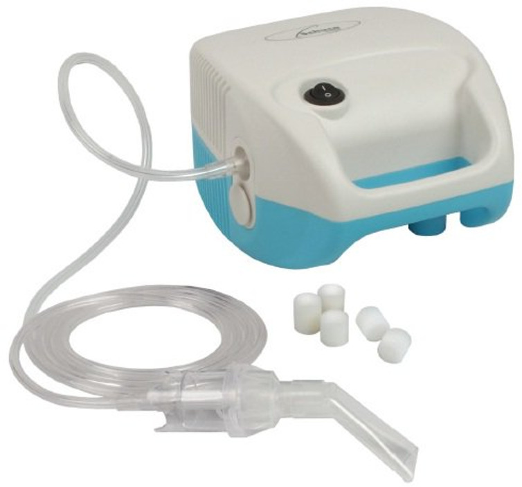 Schuco S5000 Compressor Nebulizer System Small Volume 15 mL Medication Cup Universal Mouthpiece Delivery S5000 Each/1
