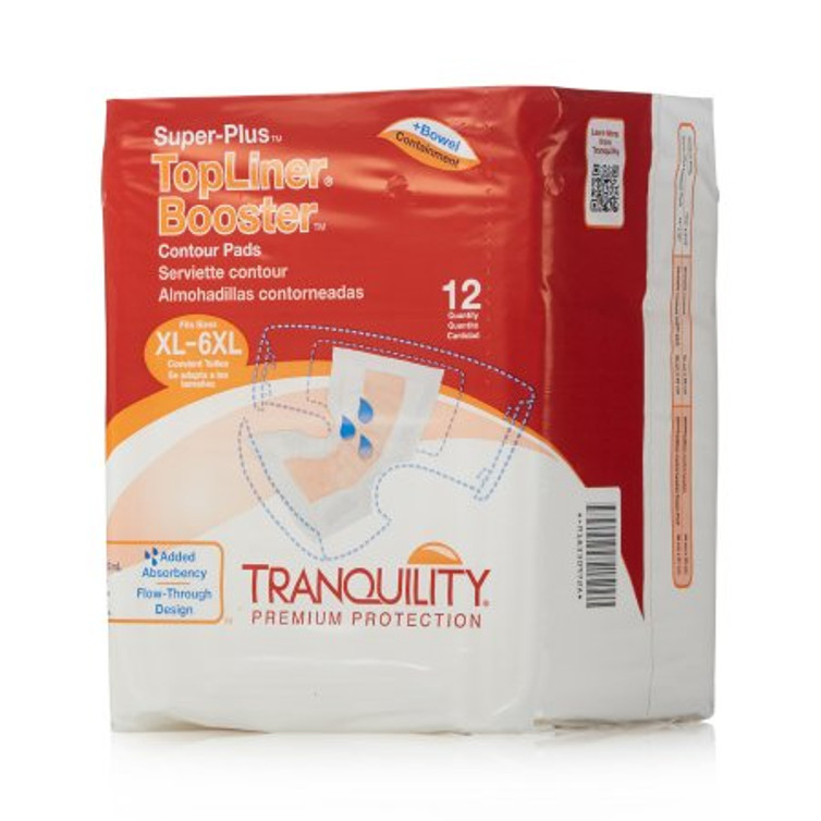 Incontinence Booster Pad TopLiner Super Plus 32 Inch Length Heavy Absorbency Polymer Core One Size Fits Most Adult Unisex Disposable 3097