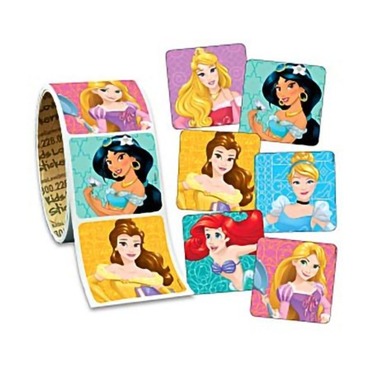ValueStickers 100 per Unit Disney Princesses Value Sticker VL104 Roll/1