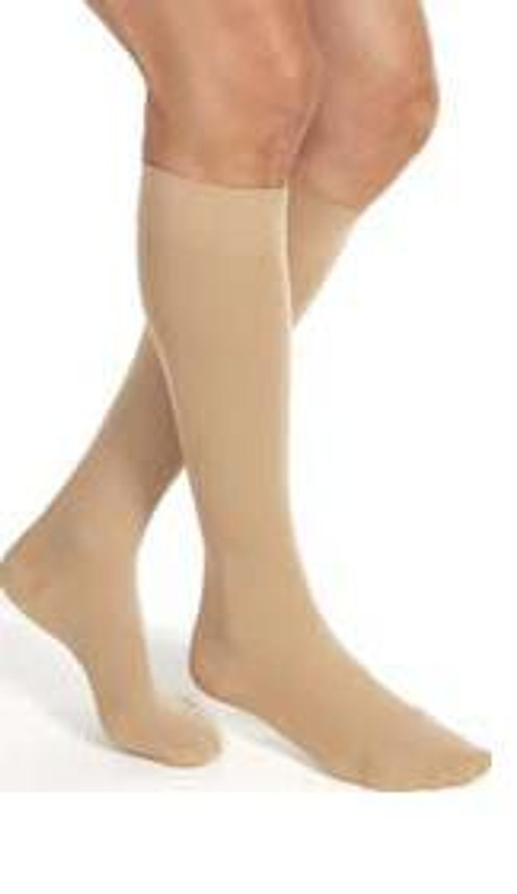 Compression Stocking JOBST Relief Knee High Large Black Closed Toe 114732 Pair/1