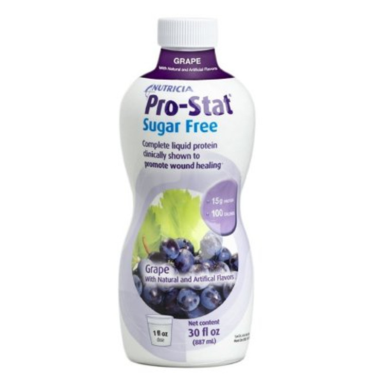 Protein Supplement Pro-Stat Sugar-Free Grape Flavor 30 oz. Bottle Ready to Use 78385