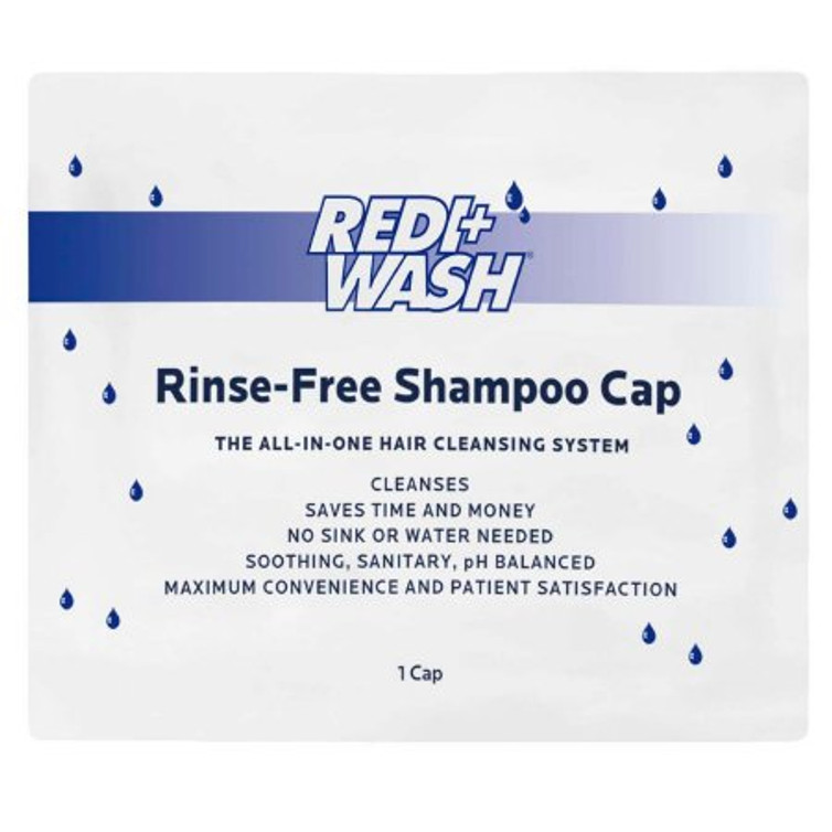 Shampoo Cap DawnMist Redi Wash 1 per Pack Individual Packet Scented SC3756