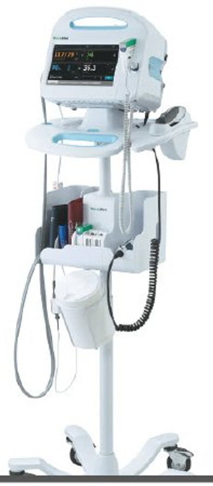 Cable Management Mobile Stand Welch Allyn With Storage Bin For use with Welch Allyn Connex Vital Signs Monitors 4800-60 Each/1