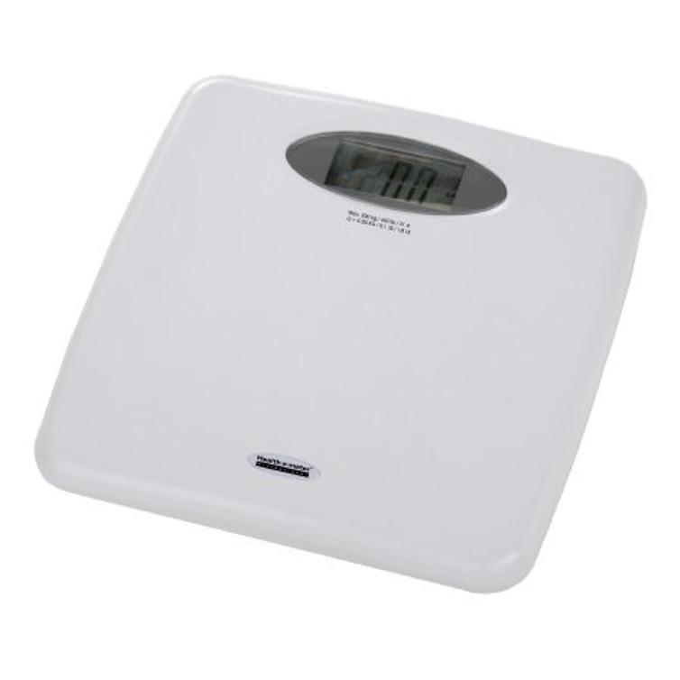 Floor Scale Health O Meter Digital Display 440 lbs. / 200 kg Capacity White Battery Operated 844KL Each/1