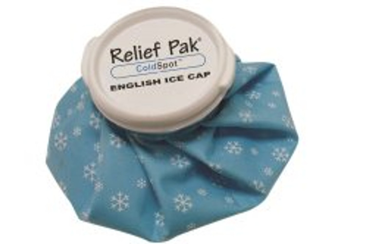 English Style Ice Bag Relief Pak General Purpose One Size Fits Most 6 Inch Diameter Rubberized Fabric / Plastic Reusable 11-1060 Each/1