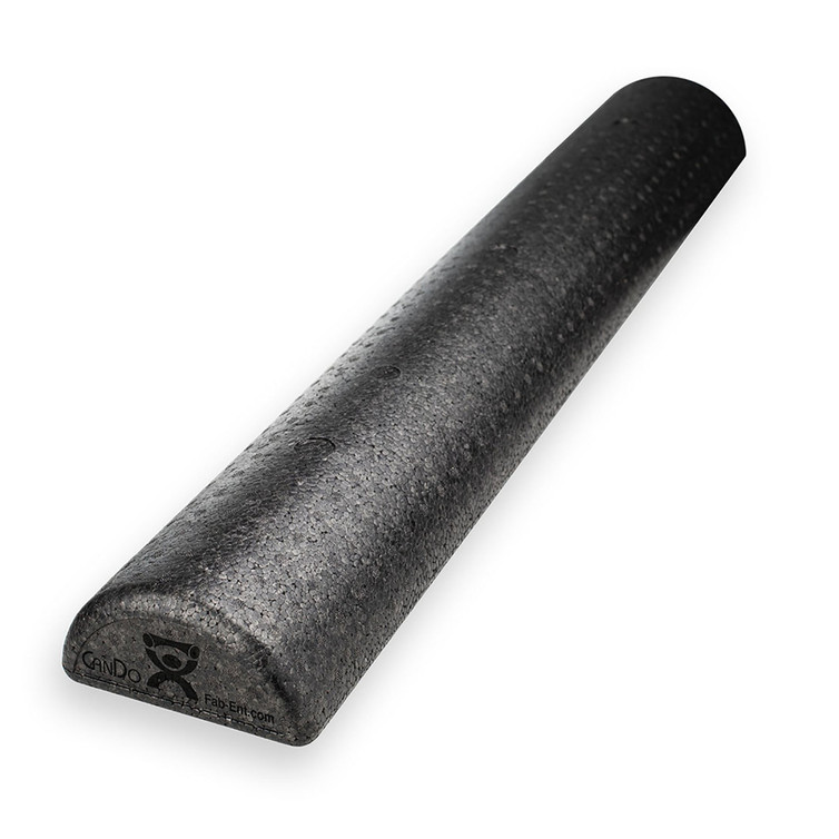 CanDo Half-Round Therapy Foam Roller Slim Black EPP Foam 6 X 12 Inch 30-2290 Each/1