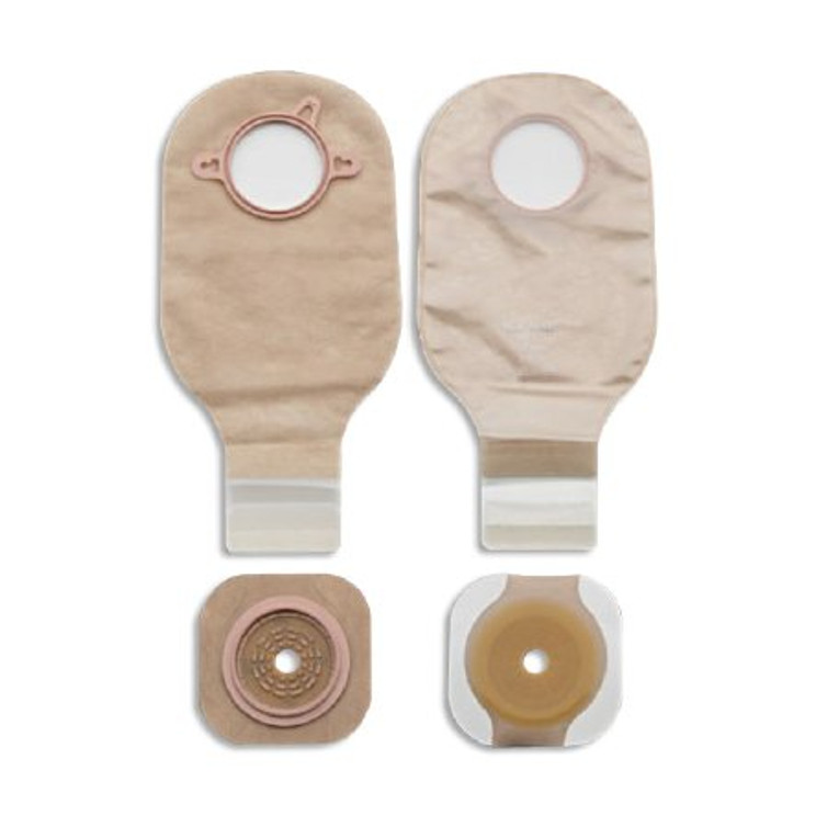Colostomy / Ileostomy Kit New Image Two-Piece System 12 Inch Length 3-1/2 Inch Stoma Drainable 19006 Box/5