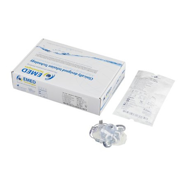 Subcutaneous Infusion Set Sub-Q 27 Gauge X 5 9 mm 36 Inch Tubing Without Port SUB-509 Box/10