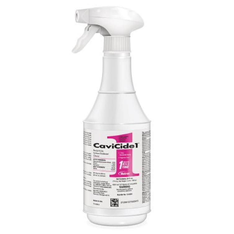 CaviCide1 Surface Disinfectant Cleaner Alcohol Based Pump Spray Liquid 24 oz. Bottle Alcohol Scent NonSterile 13-5024