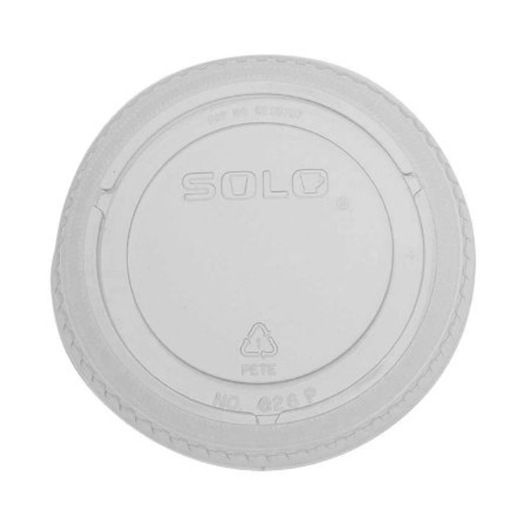 Drinking Cup Lid Solo Clear Pet Plastic Cold Applications M600P-0090