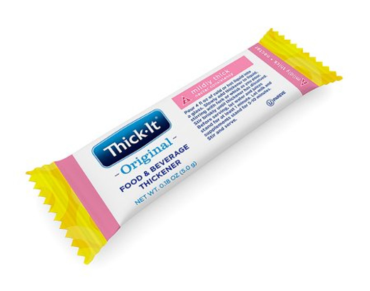 Food and Beverage Thickener Thick-It Original 6 Gram Individual Packet Unflavored Powder Consistency Varies By Preparation J589-LE800