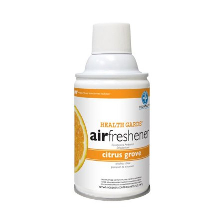 Air Freshener Health Gards Liquid 7 oz. Can Citrus Grove Scent 07931
