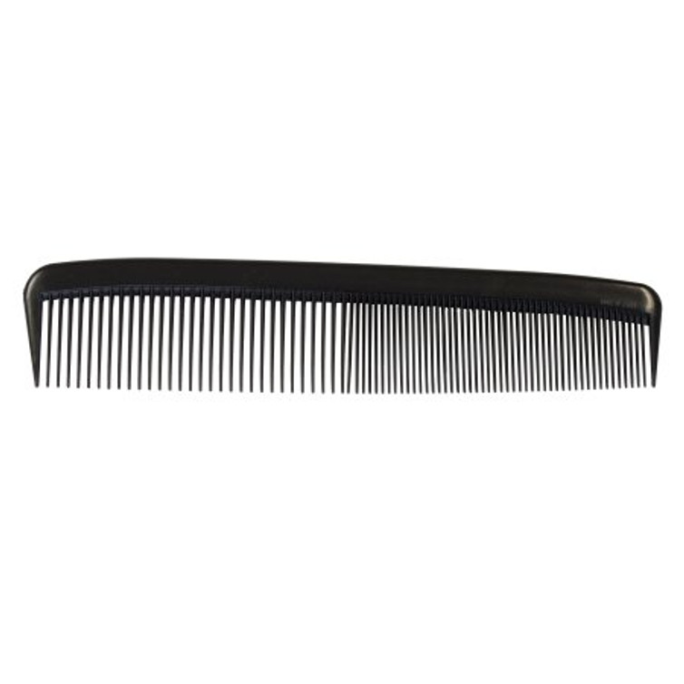 Comb Dynarex 7 Inch Black Plastic 4883 Each/1