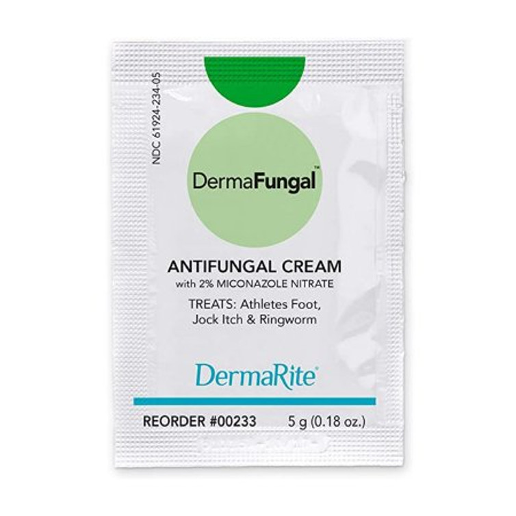Antifungal DermaFungal 2% Strength Cream 5 Gram Individual Packet 00233 Box/144