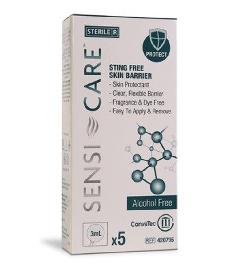 Skin Barrier Applicator Sensi-Care Sting Free Silicone Based Compound Individual Packet Sterile 420796