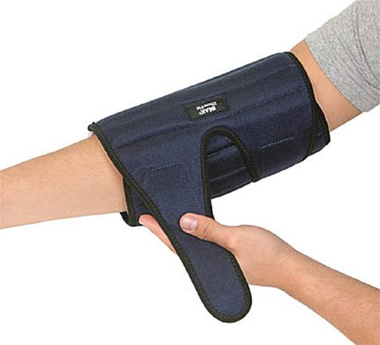 Elbow Support IMAK RSI One Size Fits Most Dual Hook and Loop Strap Closures Left or Right Elbow Blue A10172 Each/1