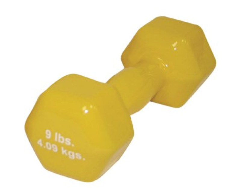 Dumbbell Hexagon Heads CanDo 7 lbs. 10-0556 Each/1