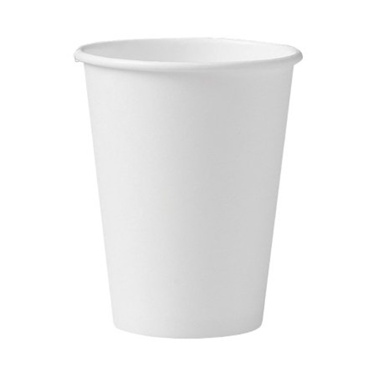 Drinking Cup Solo 12 oz. White Paper Disposable 412WN-2050
