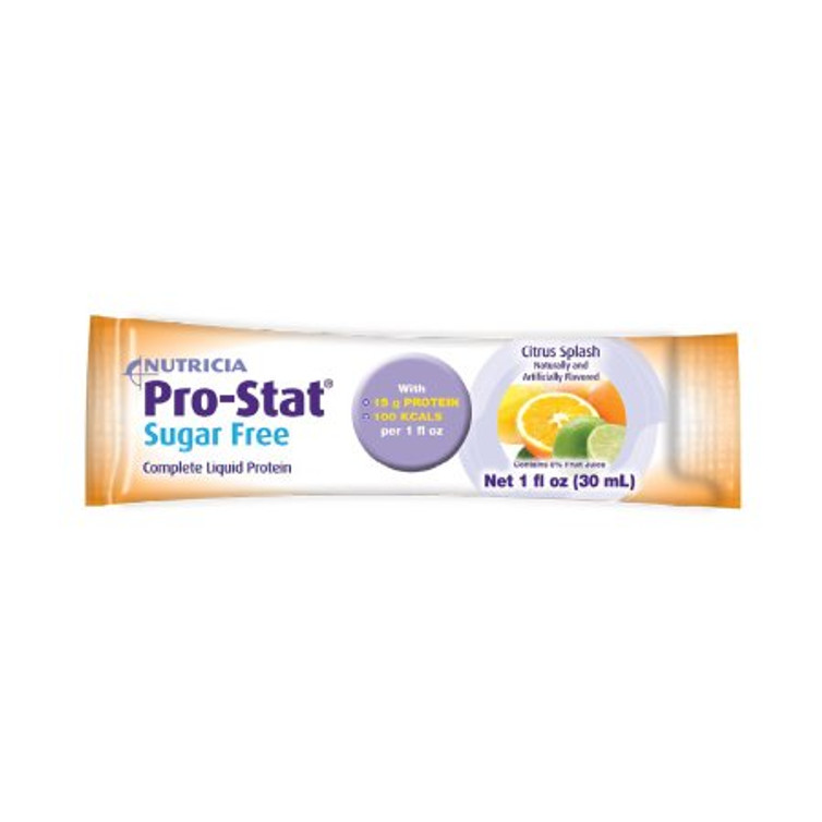 Protein Supplement Pro-Stat Sugar-Free Citrus Splash Flavor 1 oz. Individual Packet Ready to Use 78397