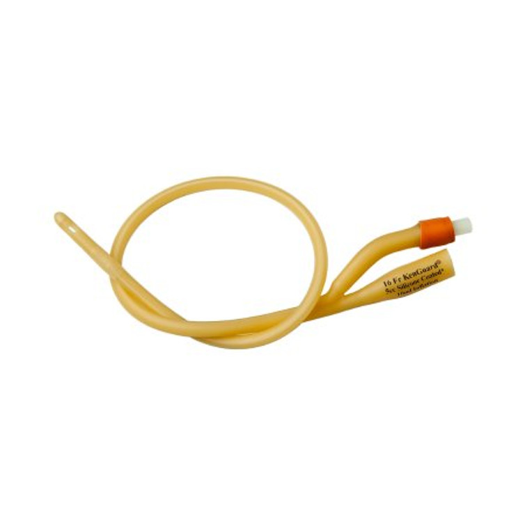 Foley Catheter Rusch Gold 3-Way Standard Tip 30 cc Balloon 16 Fr. Silicone Coated Latex 183430160