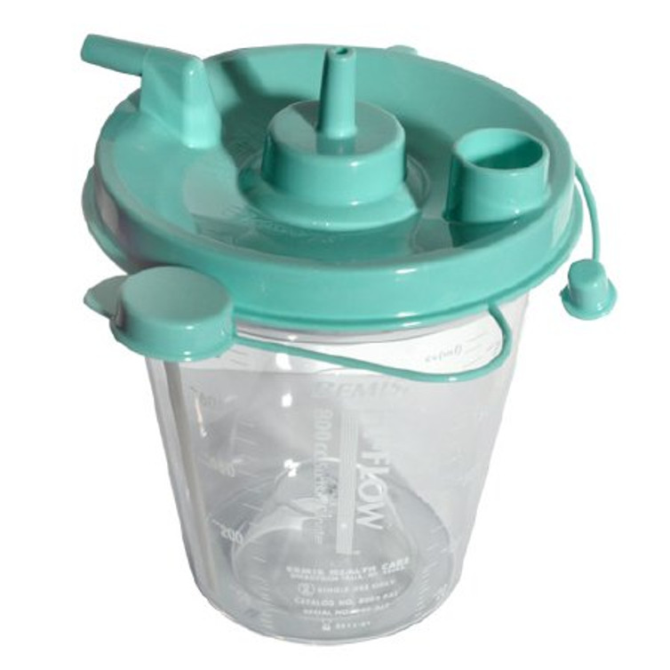 Suction Canister 800 mL Sealing Lid RES023S