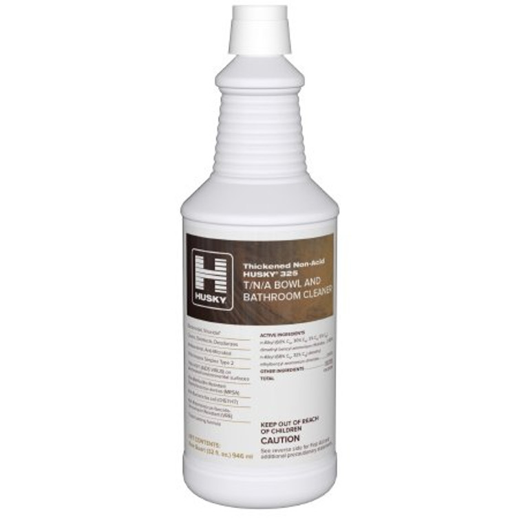 Thickened Non-Acid Husky Surface Disinfectant Cleaner Quaternary Based Manual Pour Liquid 32 oz. Bottle Floral Scent NonSterile HSK-325-03