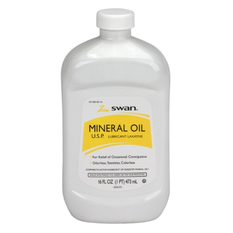 Laxative Swan Unflavored Liquid 16 oz. 99.9% Strength Mineral Oil M335 Each/1