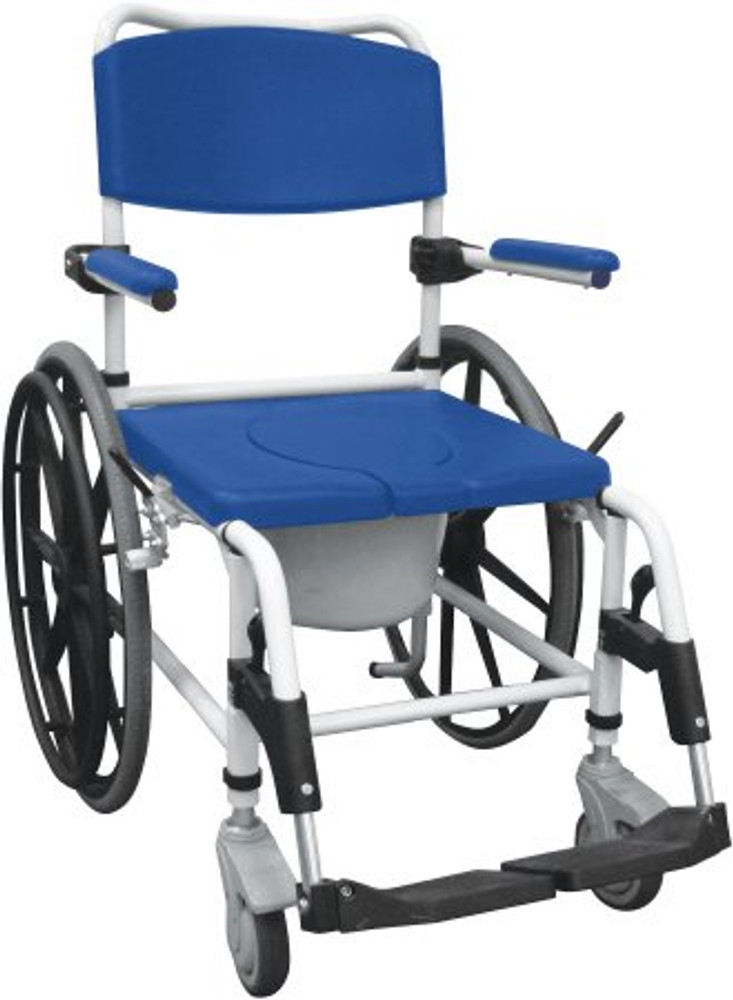 Lightweight Wheelchair drive Cougar Dual Axle Desk Length Arm Removable Padded Arm Style Swing-Away Footrest Black Upholstery 16 Inch Seat Width 250 lbs. Weight Capacity AK516ADA-ASF Each/1