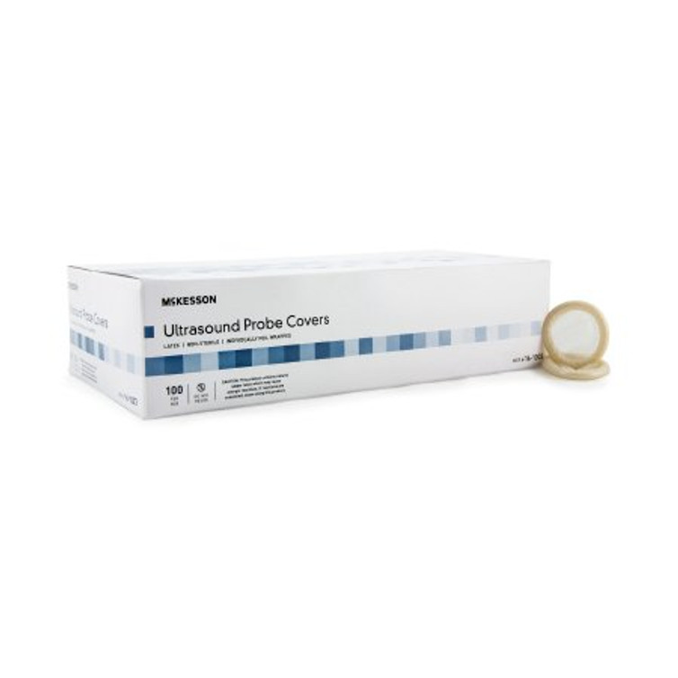 Ultrasound Probe Cover McKesson 1-1/4 X 8 Inch Latex NonSterile For use with Ultrasound Probe 16-1003