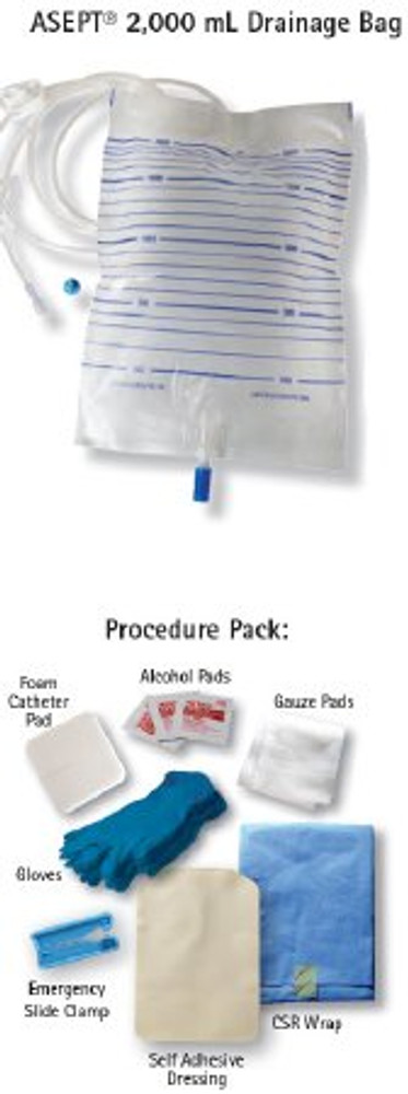 Drain Bag Kit ASEPT 622281 Carton/10