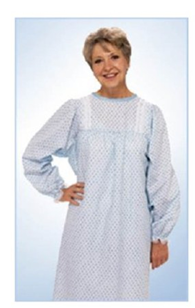 Patient Exam Gown Snap Wrap One Size Fits Most Pink Reusable 500P Each/1