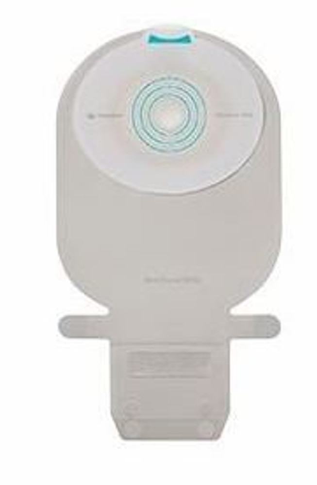 Filtered Ostomy Pouch SenSura Mio One-Piece System Maxi Length 1-3/4 Inch Stoma Drainable Flat Pre-Cut 10477 Box/10