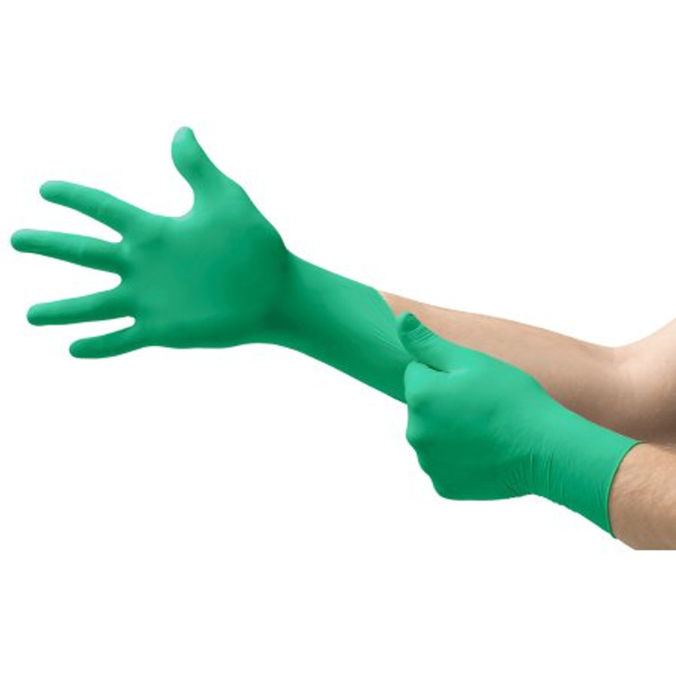 Exam Glove Neogard Large NonSterile Polychloroprene Standard Cuff Length Textured Fingertips Green Not Chemo Approved C523