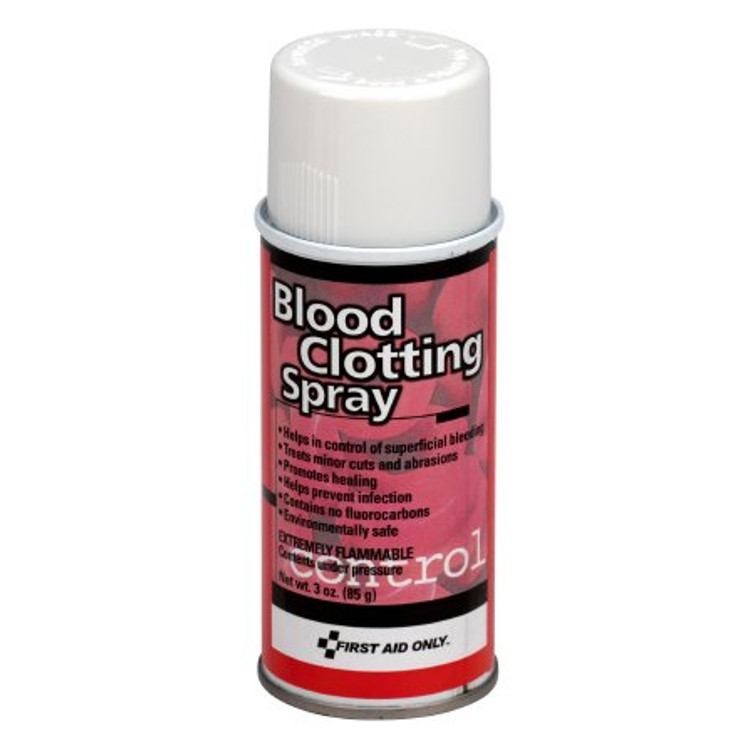 Blood Clotting Spray First Aid Only 3 oz. Aerosol Lidocaine 4% / Benzethonium Chloride 0.2% NonSterile M529 Each/1