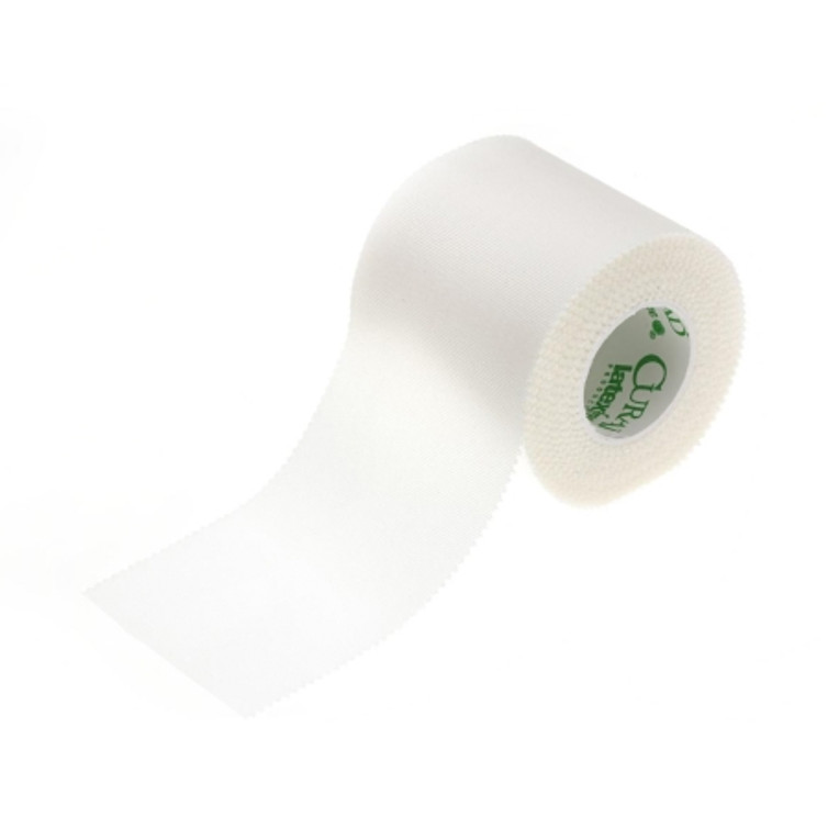 Medical Tape Curad Water Resistant Silk-Like Cloth 2 Inch X 10 Yard White NonSterile NON270102