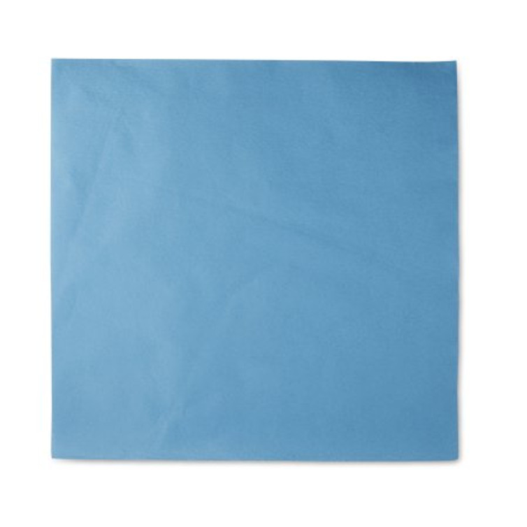 McKesson Sterilization Wrap Blue 20 X 20 Inch Single Layer Cellulose Steam / EO Gas 18-487 Box/1