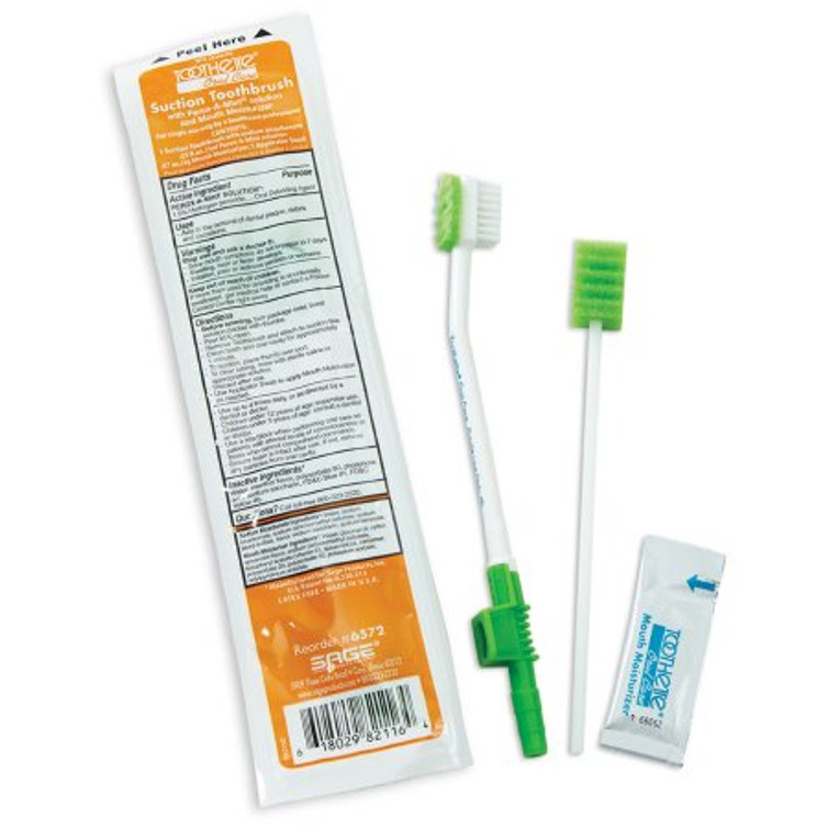 Suction Toothbrush Kit Toothette NonSterile 6572