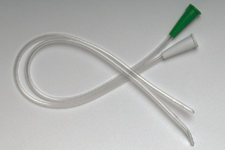 Urethral Catheter Easy Cath Straight Tip Uncoated PVC 12 Fr. 7 Inch EC125
