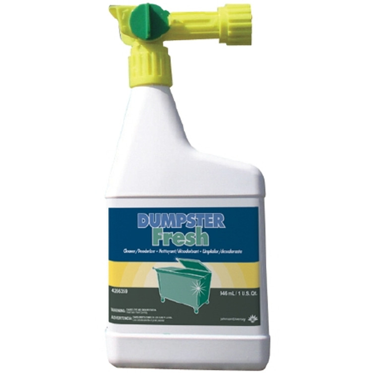 Air Freshener Suma Dumpster Fresh Liquid 32 oz. Bottle Floral Scent DVO94266359 Case/4