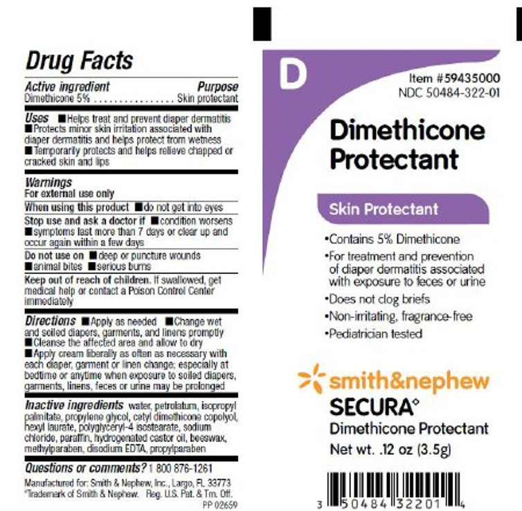 Skin Protectant Secura 3.5 Gram Individual Packet Scented Cream 59435000
